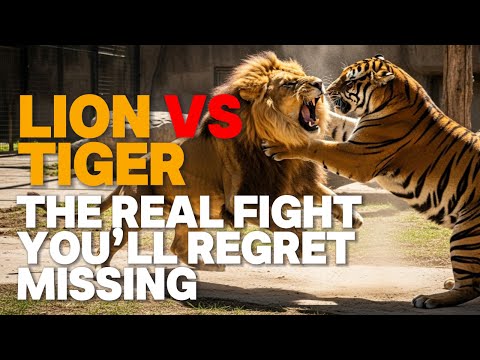 Lion Vs Tiger The Real Fight You Ll Regret Missing Lion Tiger Wild 