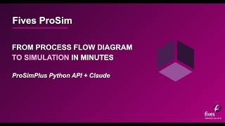 From Process Flow Diagram to Simulation in Minutes | ProSimPlus Python API + Claude