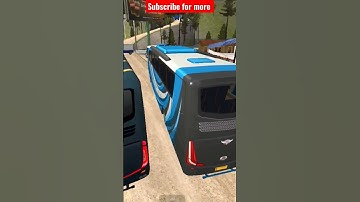 #shorts | Hill Off-road Map Mod For BUSSID | Android game | 3d graphics | Best Offroading Mod