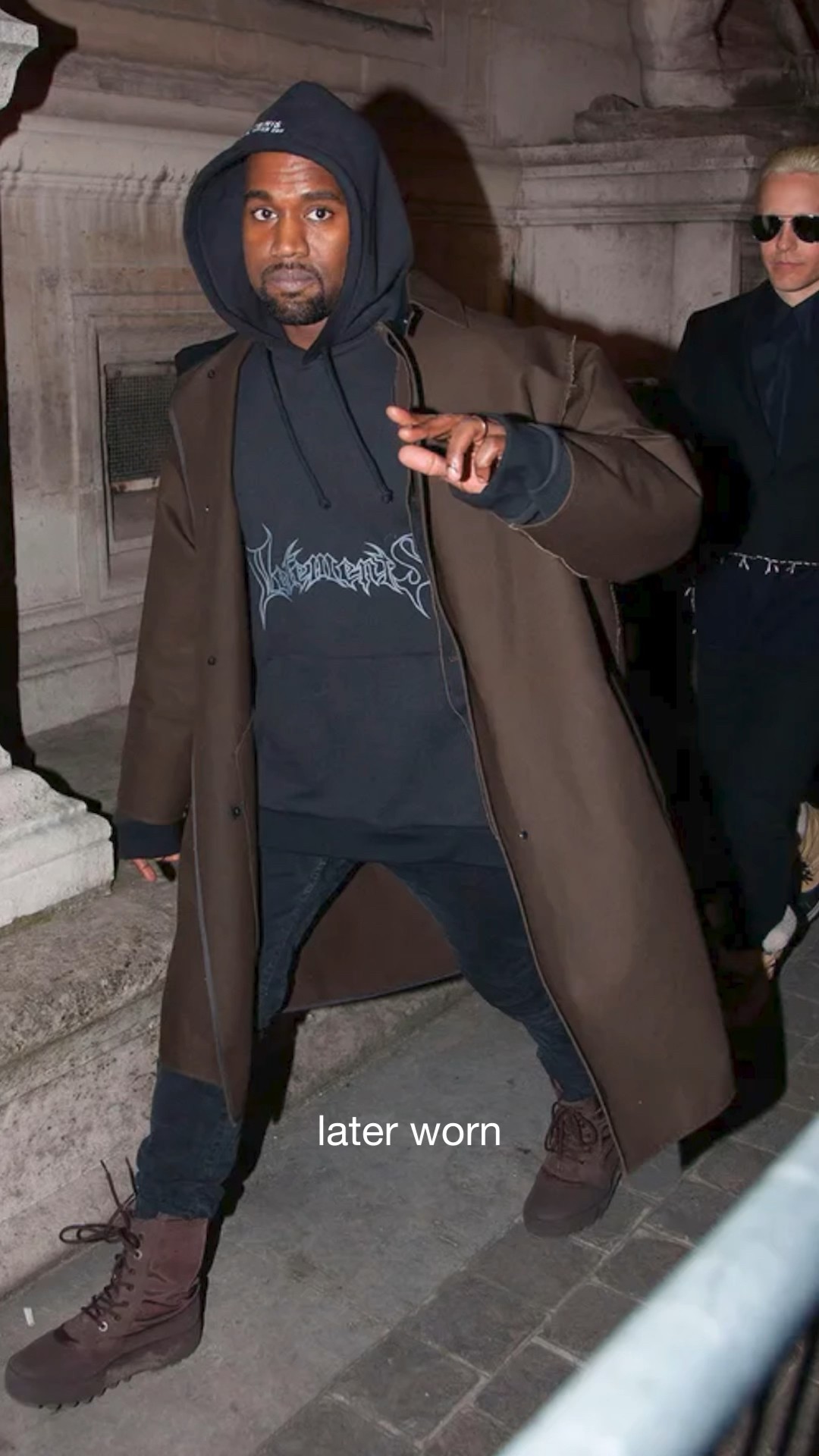 Popularized by Kanye West, the Vetements OG Metal Hoodie is one of
