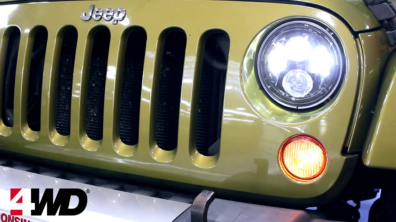 J W Speaker 8700 Evolution Series LED Headlights