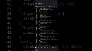 make a log in fingerprint login animation with the help of HTML and CSS #html #css #coding
