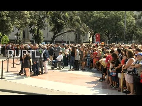 Barcelona holds minute of silence for victims of Las Ramblas attack