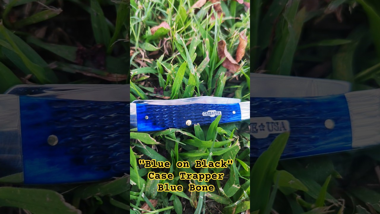 Case blue Bone Rogers corn cob jig trapper 6254SS