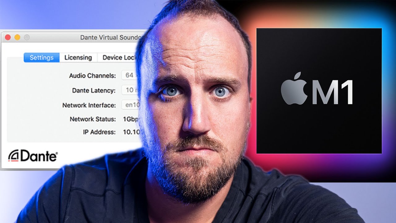 Dante Virtual Soundcard for M1 Macs YouTube