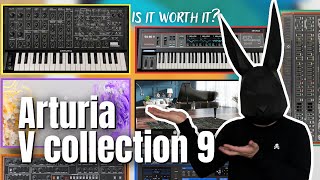 Is it worth the upgrade? Arturia V Collection 9 Review and What's New!