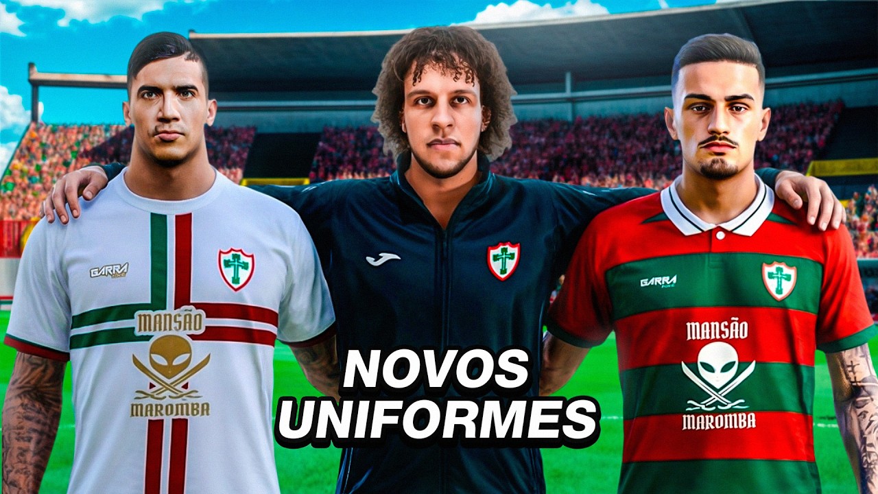 OS NOVOS UNIFORMES DA LUSA! EM BUSCA DA SÉRIE B! - PES 2026 - MASTER LEAGUE #18