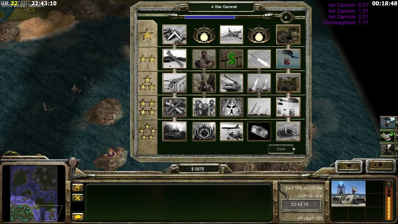 C&C ZH Operation Firestorm Challenge: Beating USA HighTech with GLA Fortress (Hard Difficulty)