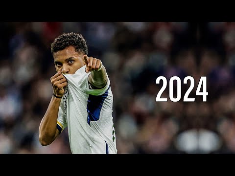 Rodrygo Goes ● Sublime Dribbling Skills & Goals 23/24 ● HD