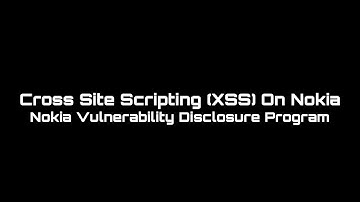 XSS on apportal.nokia.com | Nokia VDP