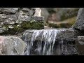 Gentle water stream sounds for relaxation