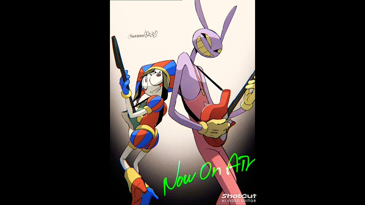 The Amazing Digital Jax x Pomni singing (Die With A Smile) song
