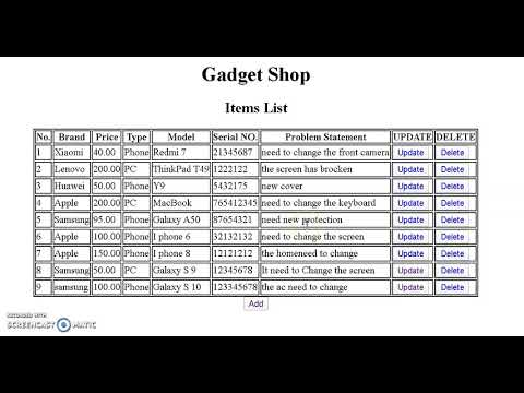 Java Project Using Jsp & Servlet