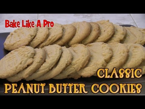 How To Make Classic Peanut Butter Cookies Recipe
