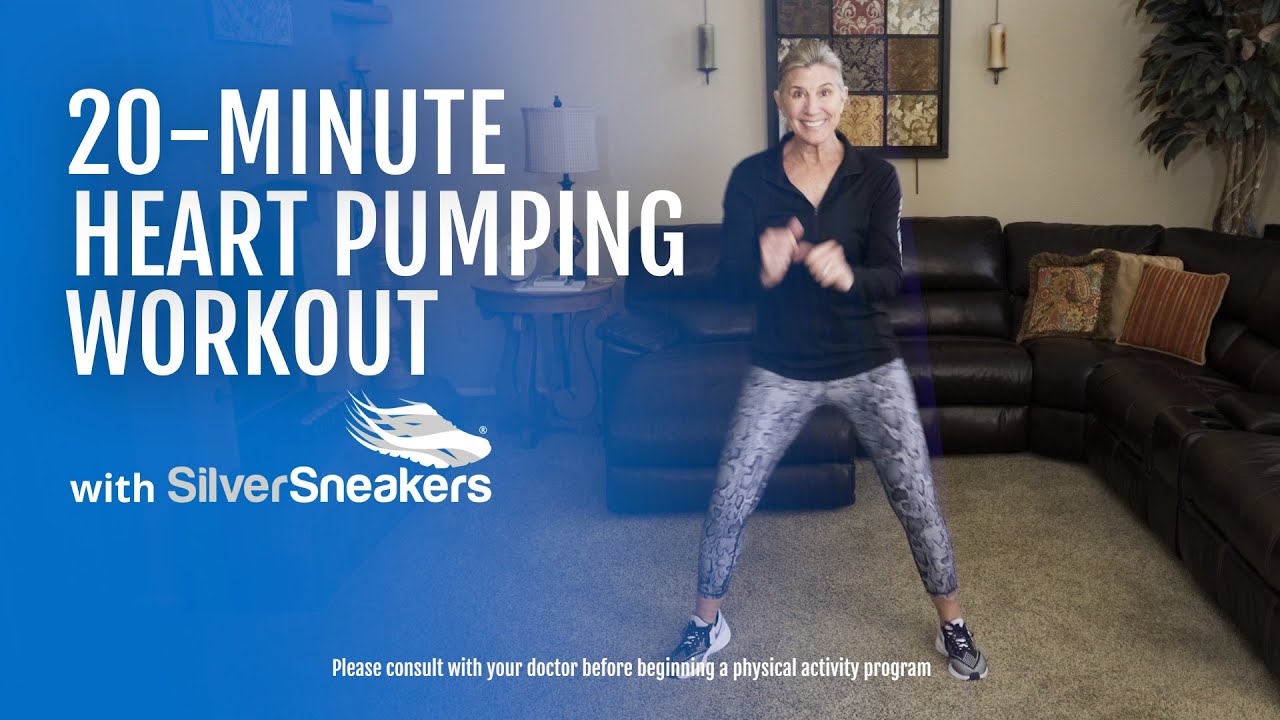 20 Minute Heart-Pumping Cardio Workout | SilverSneakers - YouTube