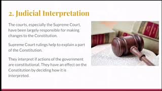 3.05 - Changing the Constitution