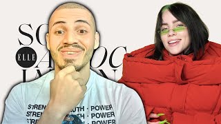 Billie Eilish Sings in a Game of Song Association | ELLE REACTION