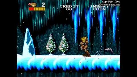 Arcade Battletoads level 2 route (Pimple, Difficulty 6/6)