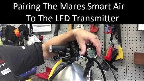 Pairing The Mares Smart Air Computer To The LED Transmitter