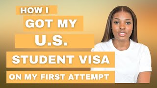 How I got my U.S. student visa in one attempt | F-1 Visa Interview in Nigeria