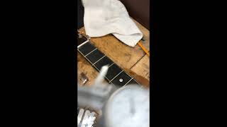 Blues Creek Guitars - How to measure & Slot a Bone Nut