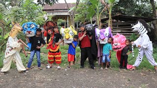 Main Barongan Devil Macanan Barongsai Kewanan Dan Bantengan Special Lebaran 2025