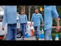 Ben Affleck and Jennifer Garner matching fashion outing 
