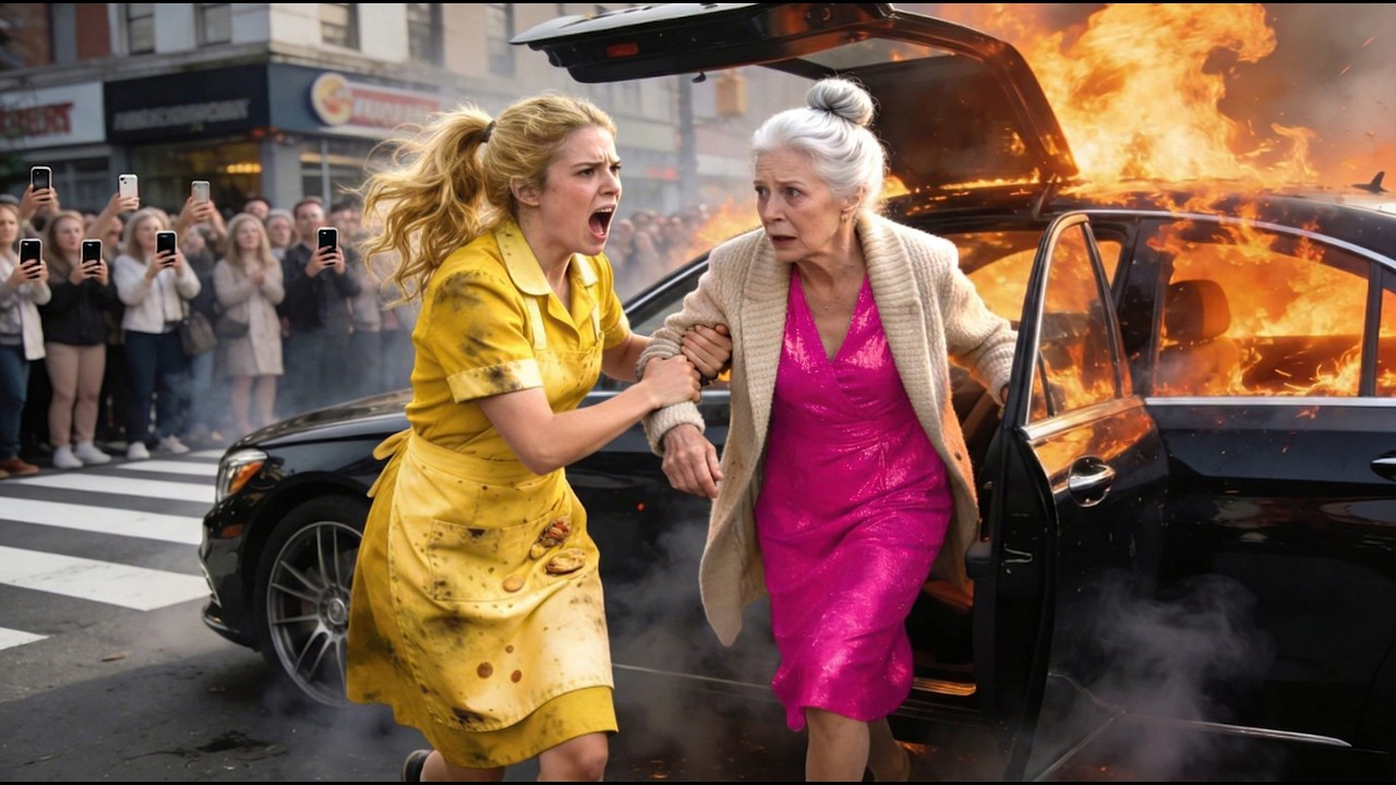 Camarera pobre salva a la madre del jefe mafioso — ella la acepta como nuera.