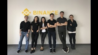 Binance: A tour of Binance offices with CEO - 2017