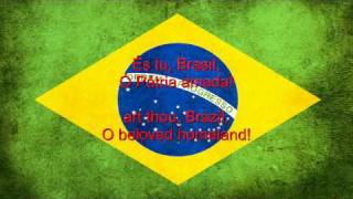 Brazilská národní hymna anglický text
