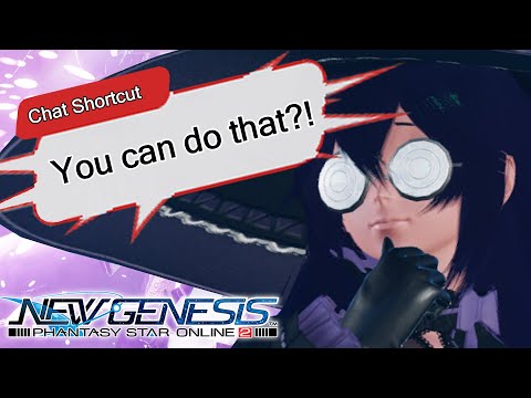 [PSO2:NGS] You Can Do So Much With Chat Shortcuts