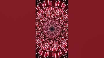 Tunnel of lights 3D trippy short video #trippy #short #vjloop #psychedelicart #vj #blender #3dart