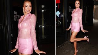 Olivia Attwood wows in sheer pink dress in first outing since Pete Wicks hard-launched their romance Olivia Attwood wows in sheer pink dress in first outing since Pete Wicks hard-launched their romance