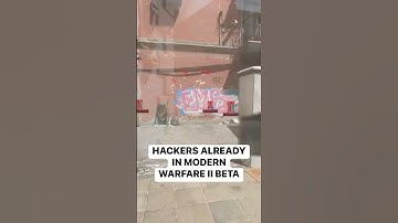 Hackers already in Modern Warfare 2 Beta😅 #shorts