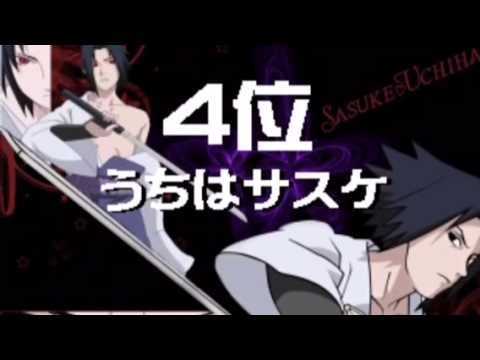 女性が選んだ Naruto キャラ ランキング Youtube