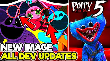 Poppy Playtime Chapter 5 - NEW OFFICIAL PICTURE and ALL the OFFICIAL UPDATES BEHIND THE SCENES 😃