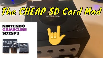 How to use the SD2SP2 Nintendo Gamecube CHEAP mod