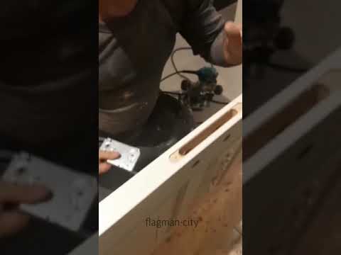 Установка замка на межкомнатные двери