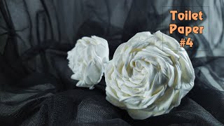 Toilet Paper Flowers #4 || How To Make Rose Flowers From Toilet Paper | Qq. Handmade