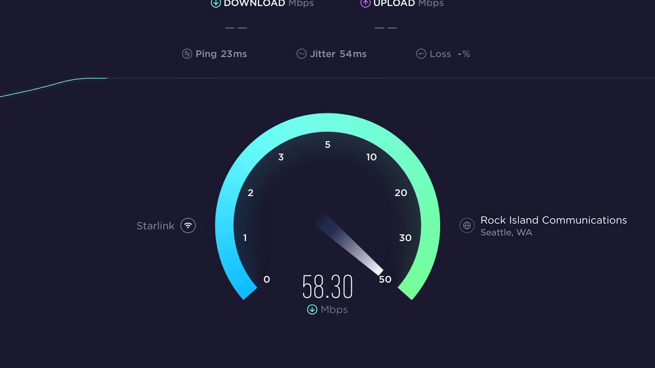 Test de l'Internet par satellite Starlink : jusqu'à 250 Mb de l