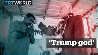 Indian man worships Trump as a 'god,' hopes to meet him during visit