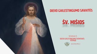 Septintosios Šv. Velykų dienos ir Dievo Gailestingumo savaitės šeštadienio Šv. Mišios.