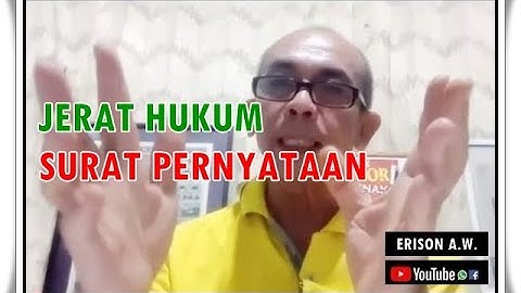 SURAT PERNYATAAN