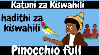 Hadithi ya Mtoto wa Mbao pinocchio | Hadithi za Kiswahili | Katuni za Kiswahili | SWAHILI ROOM