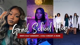 Atlanta Vlog | PhD White Coat Ceremony, J Cole Concert, Hawks Open Practice