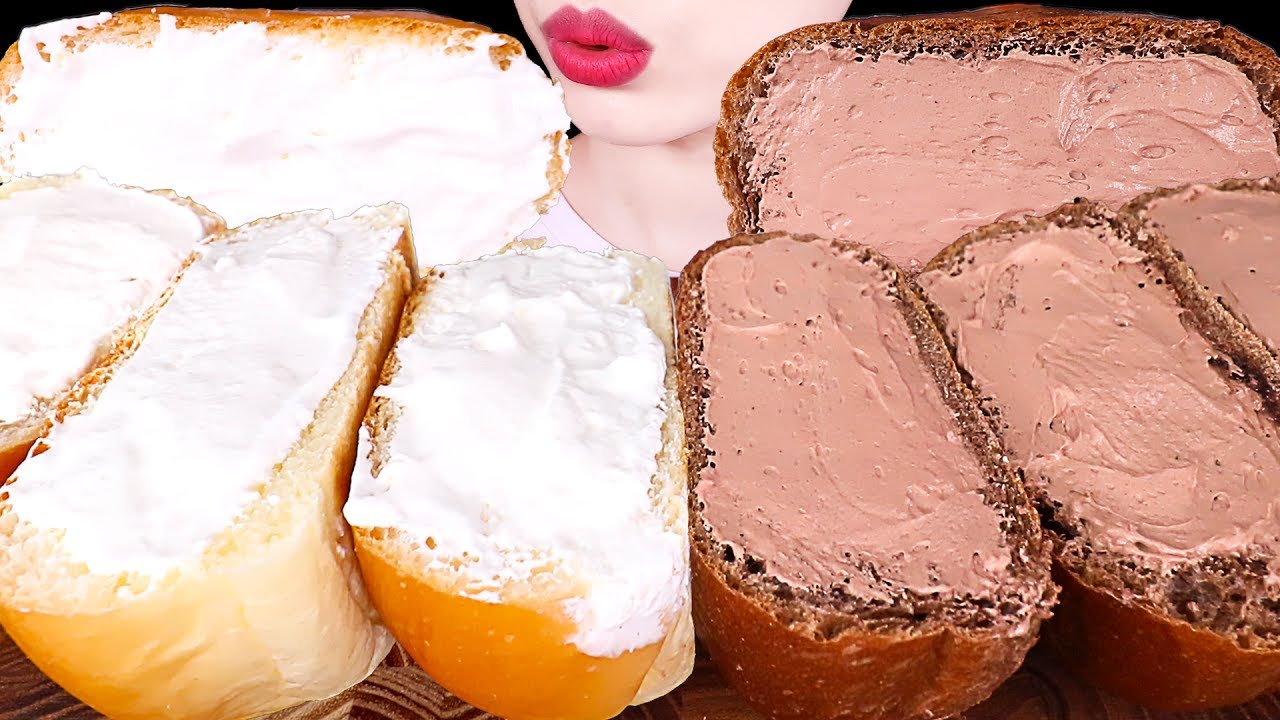 ASMR CONVENIENCE STORE CREAM BREAD * CHOCOLATE, MILK, COOKIE 연세우유 생크림빵, 쿠키앤생크림빵｜먹방｜EATING｜MUKBANG｜