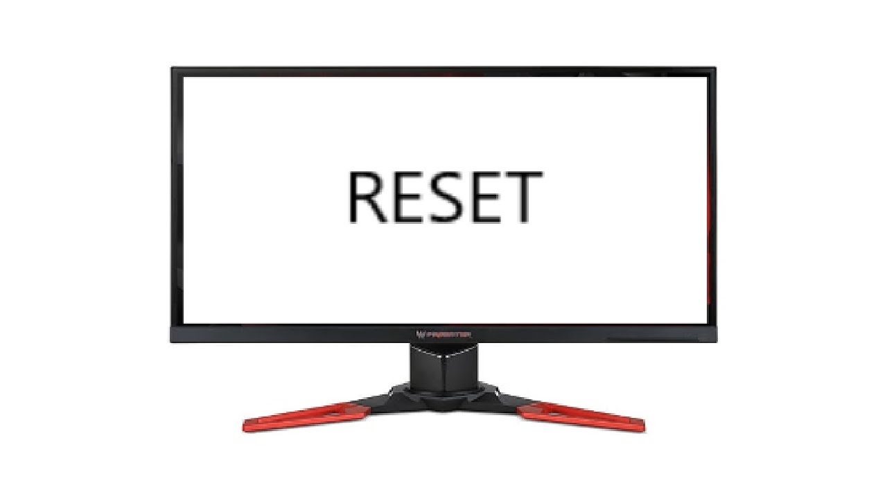 How To Reset A Computer YouTube