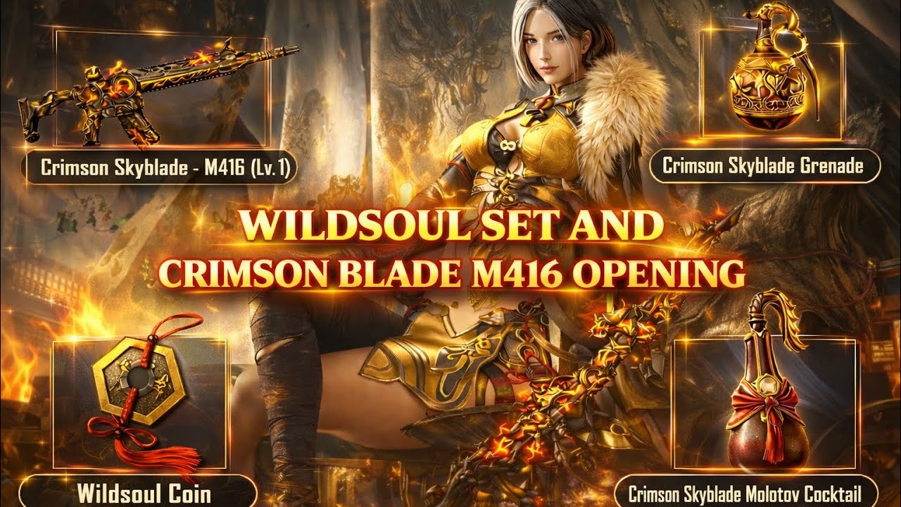 INSANE LUCK 😱 Crimson Blade M416 FINALLY UNLOCKED + FULL WildSoul Set Opening | BGMI New Spin Reward