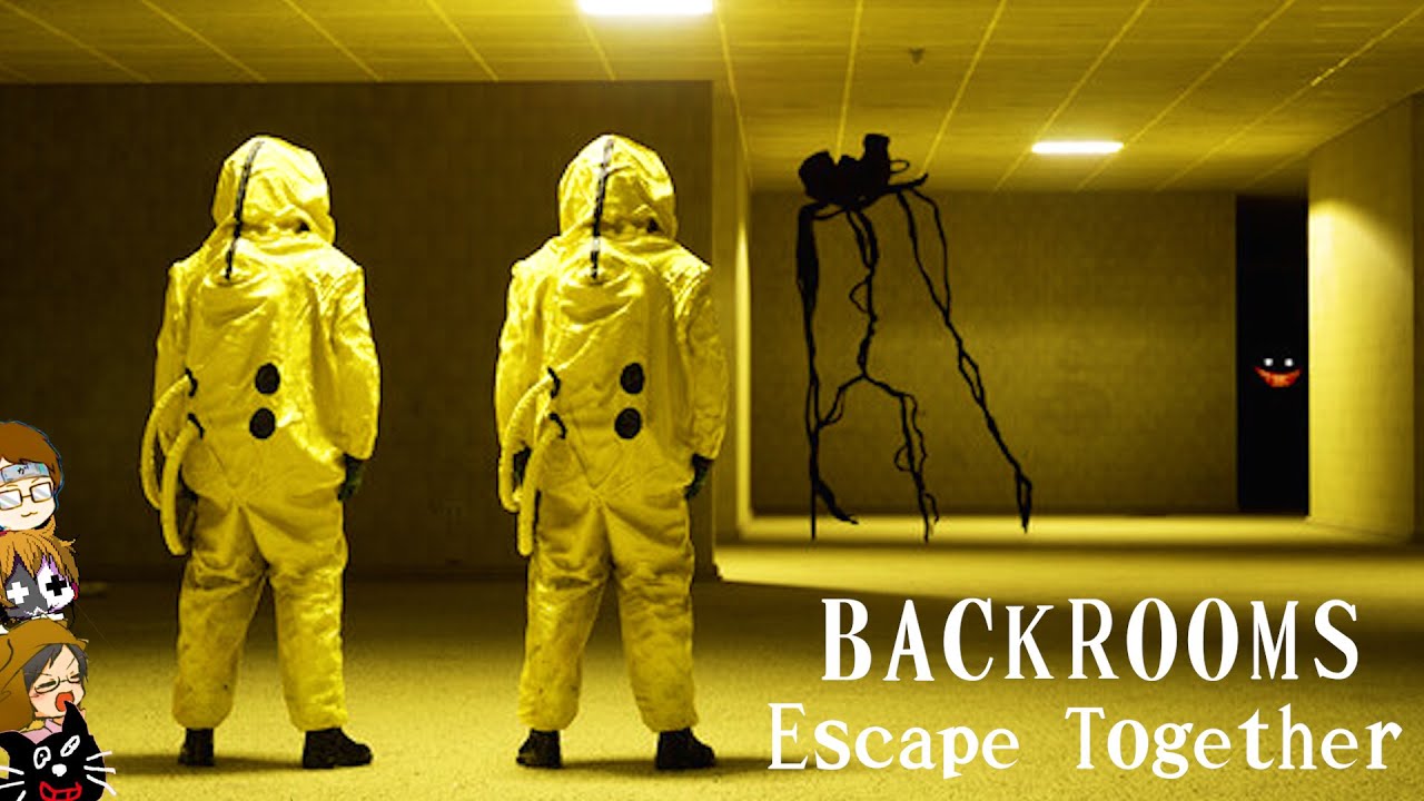【4人実況】「何もない部屋を歩くだけ」の不気味なゲーム『 Backrooms: Escape Together 』 【4人実況】「何もない部屋を歩くだけ」の不気味なゲーム『 Backrooms: Escape Together 』