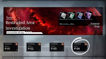 P-04 "Restricted Area Investigation IV" | Resource Stage | Path to Nowhere (PTN)